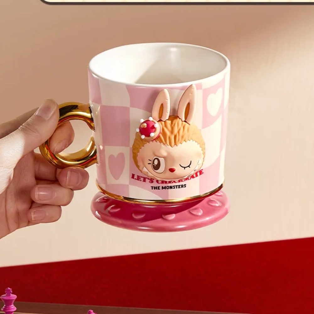 THE MONSTERS Labubu Let's Checkmate Series- Pink Mug
New Release Feb 2025